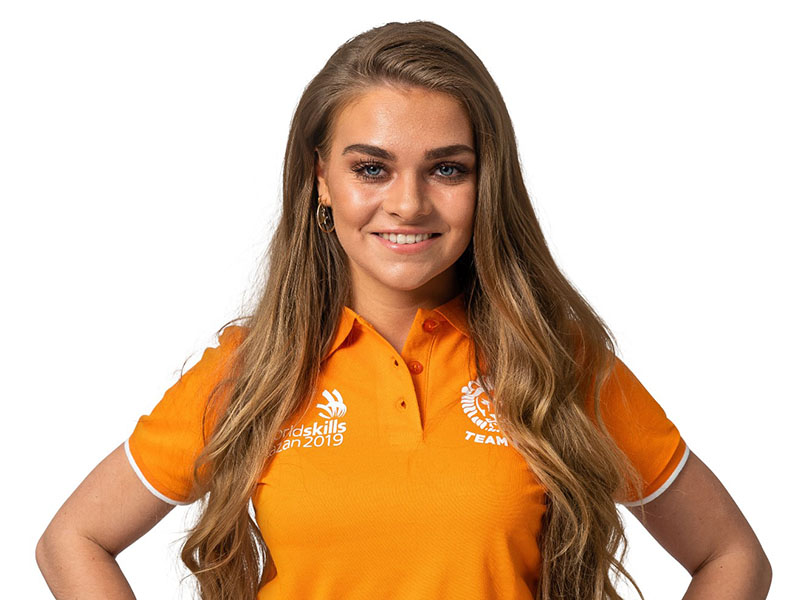 Joëlle Weening Team NL WorldSkills