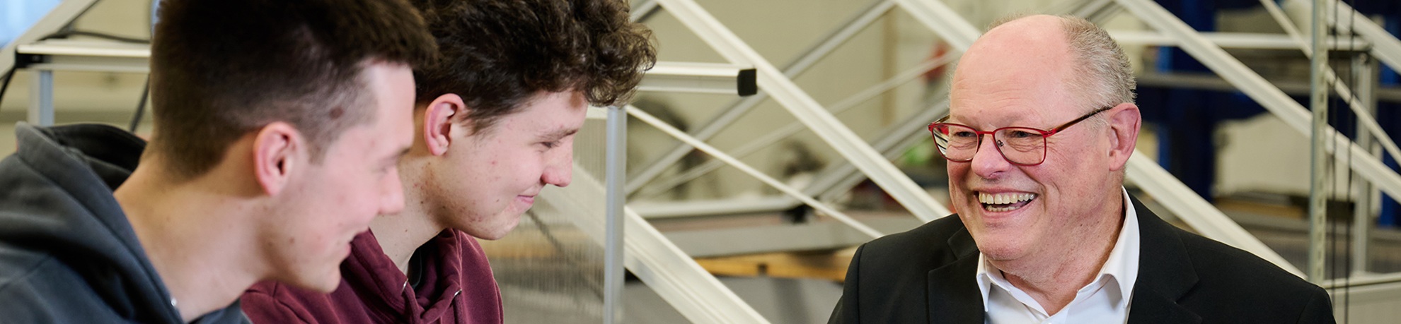 Corne Kocks met studenten bij Aeres Agri Innovation Centre