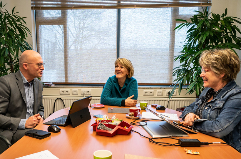 In gesprek over onderwijs bij Aeres