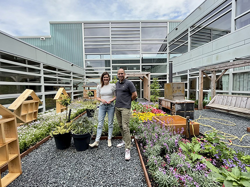 Binnentuin Aeres VMBO Emmeloord