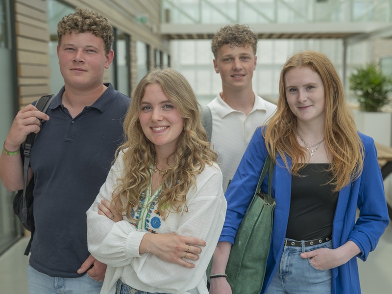 Studenten Aeres Hogeschool