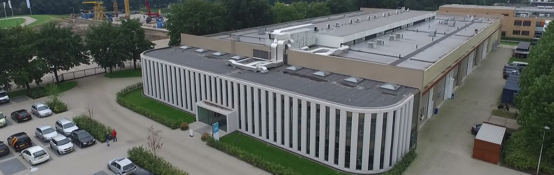 Dronebeeld Aeres Tech 